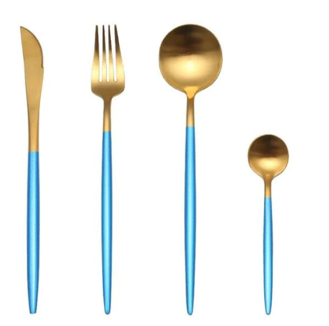RoyalGlow cutlery set detail