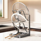Enhanced Product Title: "Multifunctional Lid and Utensil Holder - Space-Saving Kitchen Organizer for Pots and Pans" 

This title includes relevant keywords and provides a clearer description of the product's functionality, which can help improve visibilit