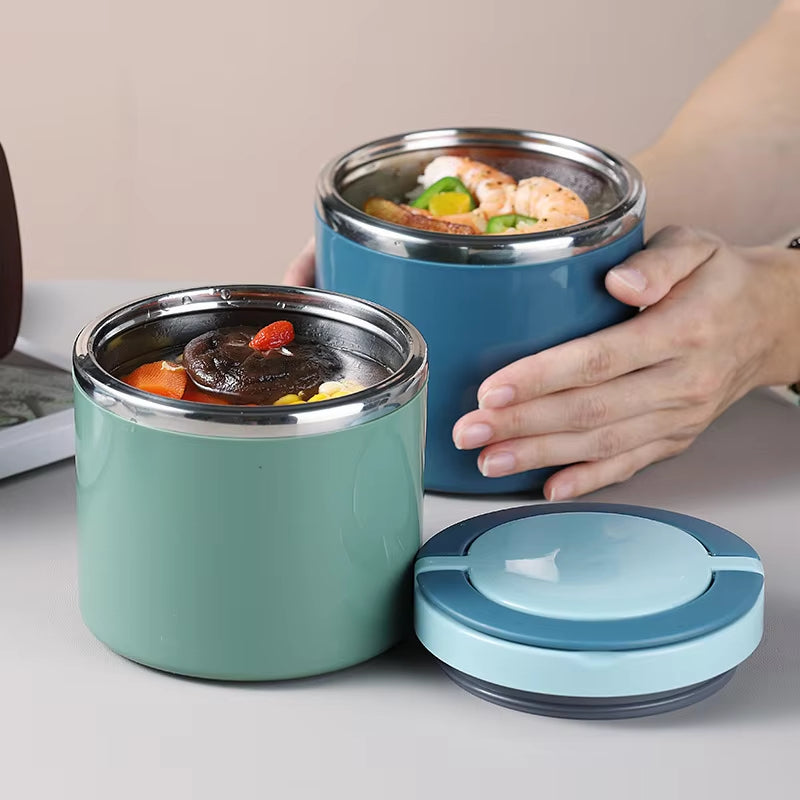 Optimized Product Title: "Edelstahl Isolier-Speisebehälter – Auslaufsicher, 630 ml & 1000 ml – Perfekt für warme und kalte Speisen" 

This title includes relevant keywords while emphasizing the product's features and benefits, making it more appealing for