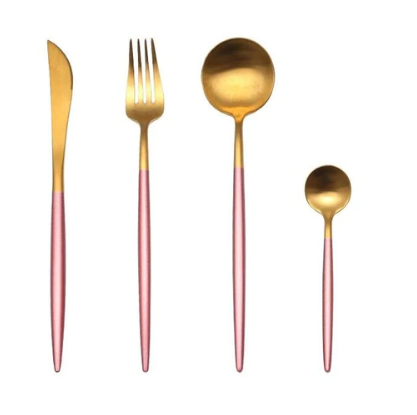 RoyalGlow cutlery set detail