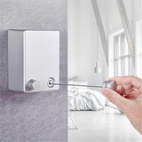 Retractable Wall Clothesline – Space-Saving Auto-Retract, Indoor & Outdoor Use