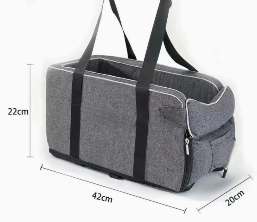 Enhanced Product Title: **Sicherer & Gepolsterter Auto-Hundesitz für Kleine Hunde bis 11 kg – Komfortable Sicherheitslösung für Reisen**