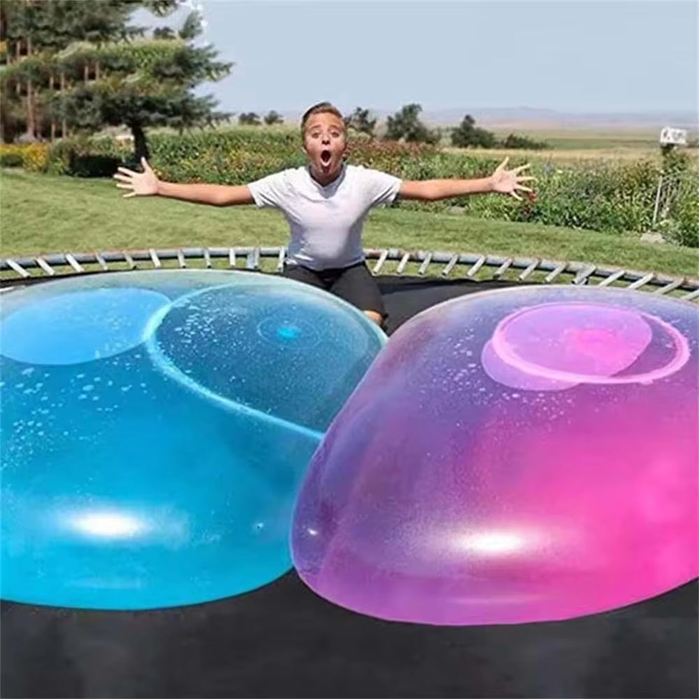 Bubble-Ball für drinnen & draußen – Wasserbefüllbar, bis 122 kg belastbar – Perfekt für Spaß und Fitness!