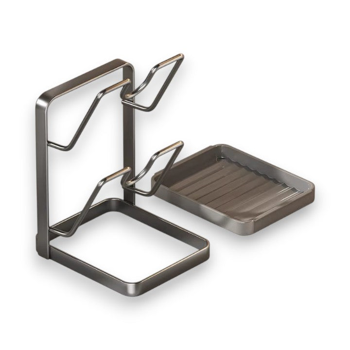 Enhanced Product Title: "Multifunctional Lid and Utensil Holder - Space-Saving Kitchen Organizer for Pots and Pans" 

This title includes relevant keywords and provides a clearer description of the product's functionality, which can help improve visibilit