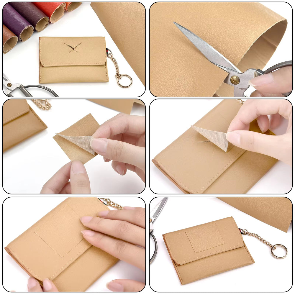 Enhanced Product Title: **Selbstklebender Lederreparatur-Patch – Risse & Kratzer mühelos abdecken, Werkzeugfrei für Möbel, Taschen & Kleidung** 

This optimized title includes relevant keywords and provides more context about the product's use, which can