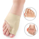 Bunion Corrector Toe Sleeves – Unisex, Gel Cushion, Breathable, 2 Pairs