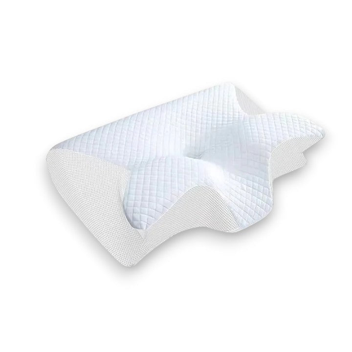 Enhanced Product Title: "Ergonomisches Memory Foam Kissen für optimalen Schlafkomfort – Nackenstützkissen für Rücken- und Seitenschläfer" 

This title includes relevant keywords that can improve visibility in Google Shopping while clearly describing the p