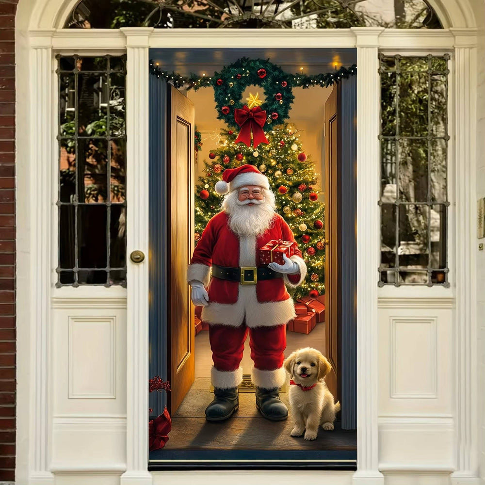 Festive Christmas Front Door Decoration - Holiday Wreaths, Signs & Ornaments for a Joyful Welcome