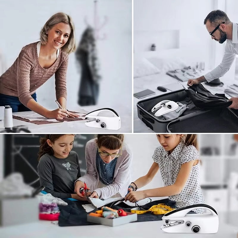 Optimized Product Title:  
"Tragbare Mini-Nähmaschine mit Zubehörset – 2 Geschwindigkeiten, USB-C & Batteriebetrieb – Ideal für Reisen & DIY-Projekte"  

This title includes relevant keywords while emphasizing the product's portability and versatility, ma