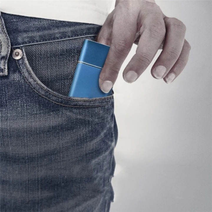 External SSD 8TB – USB 3.1 Type-C, Aluminum Case & Plug-and-Play for PC/Mac