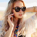 Women's Fit-Over Clip-On Sunglasses – Polarized UV400, TR90 Frame & Cat-Eye Design