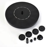 Solar Water Fountain – Self-Starting, 45 cm Spray Height, for Bird Bath & Pond