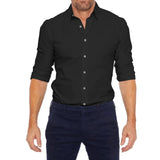 Oliver wrinkle-free shirt in Black