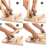 Enhanced Product Title: "Klapphalter 90° Auto-Lock – 2er-Set, Tragfähigkeit bis 225 kg, Schnelle Montage in nur 5 Minuten" 

This title maintains the key features while optimizing for clarity and searchability.
