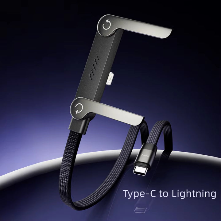 Optimized Product Title: "Winkel-Stand Ladekabel für Smartphones – Flexibles Design & Schnelles Laden" 

This title includes relevant keywords, highlights the product's unique features, and specifies its purpose, making it more appealing for Google Shoppi