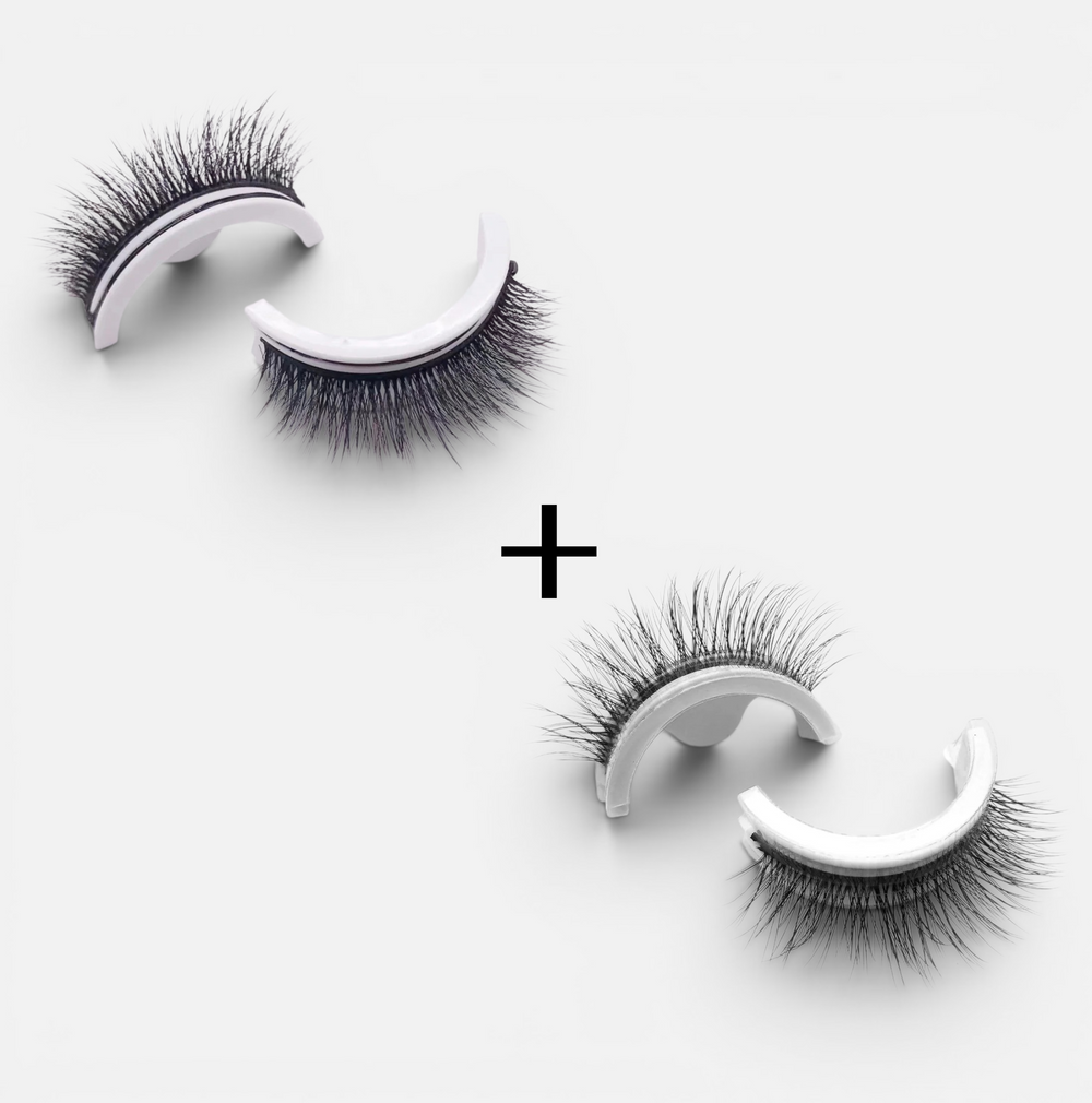 Reusable Magnetic Eyelashes – No Glue, Natural Look & 2 Pairs