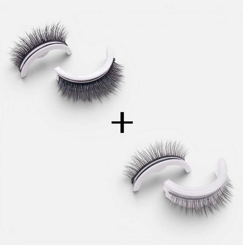 Reusable Magnetic Eyelashes – No Glue, Natural Look & 2 Pairs