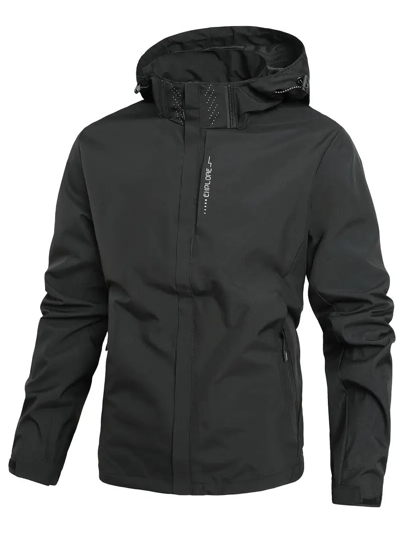 Drizzle Lightweight Waterproof Windbreaker Jacket for Men & Women - Stylish & Breathable Outdoor Raincoat