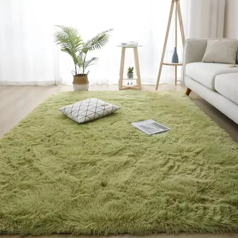 Plüschweicher Hochflor-Teppich – 5 Farben, 8 Größen, Rutschfeste Unterseite für Optimalen Halt | Ideal für Wohnzimmer, Schlafzimmer & Kinderzimmer