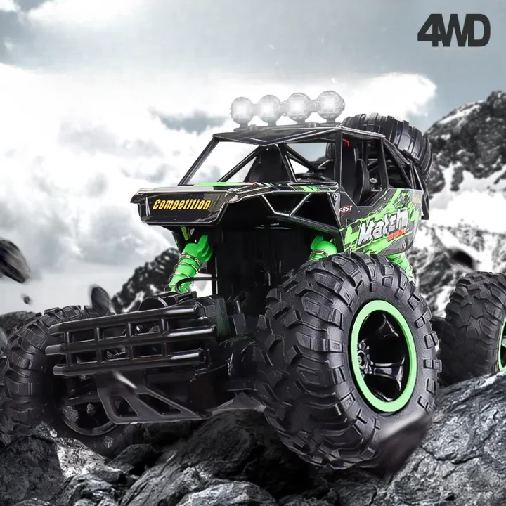 RC Truck 4WD Off-Road – 1:12 Scale, Dual Motor & 2.4GHz 80m Remote Control