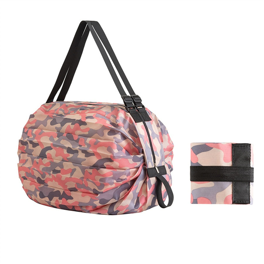 Extra-Large Foldable Shopping Tote Bag - Durable, Lightweight, and Eco-Friendly Design for Groceries & Daily Use