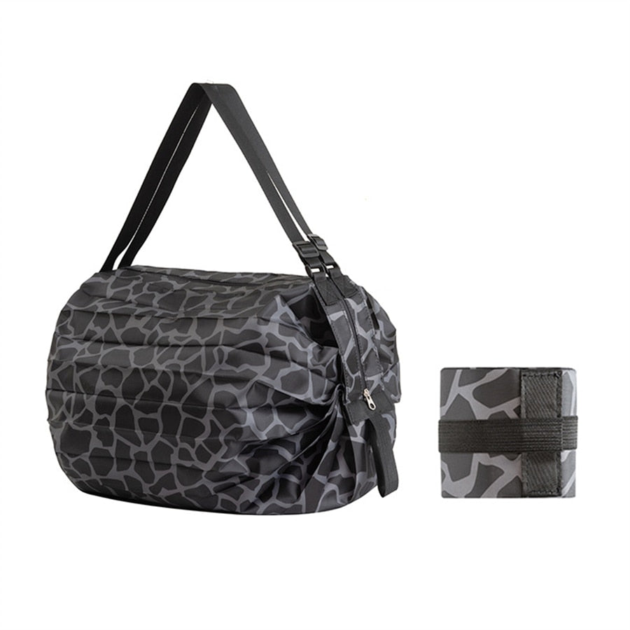 Extra-Large Foldable Shopping Tote Bag - Durable, Lightweight, and Eco-Friendly Design for Groceries & Daily Use