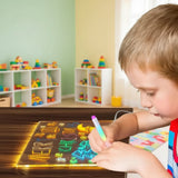 Kids Drawing Light Board – LED Lamp, Creative Learning Toy