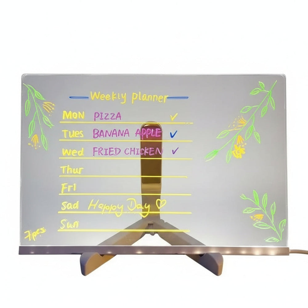 Kids Drawing Light Board – LED Lamp, Creative Learning Toy