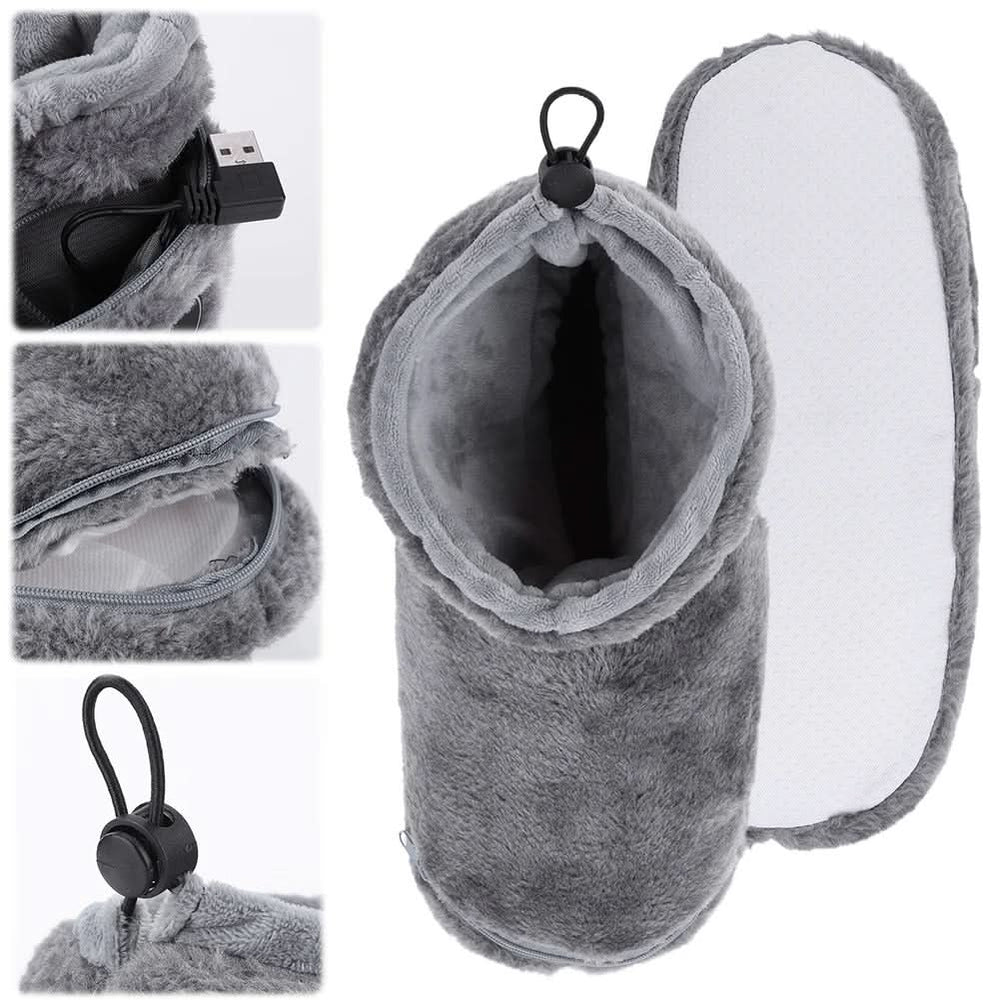 DREAMSTEP USB Heated Slippers - Cozy Winter Foot Warmers for Ultimate Comfort