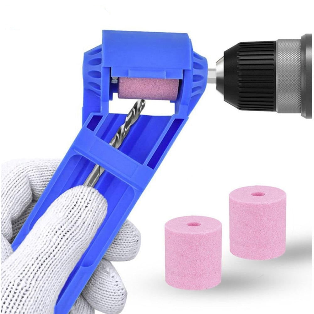 Enhanced Product Title: "Professional Drill Bit Sharpener - Precision Tool for Effortless Sharpening & Extended Bit Life" 

This title includes keywords that can help improve visibility in Google Shopping searches while clearly conveying the product's ben