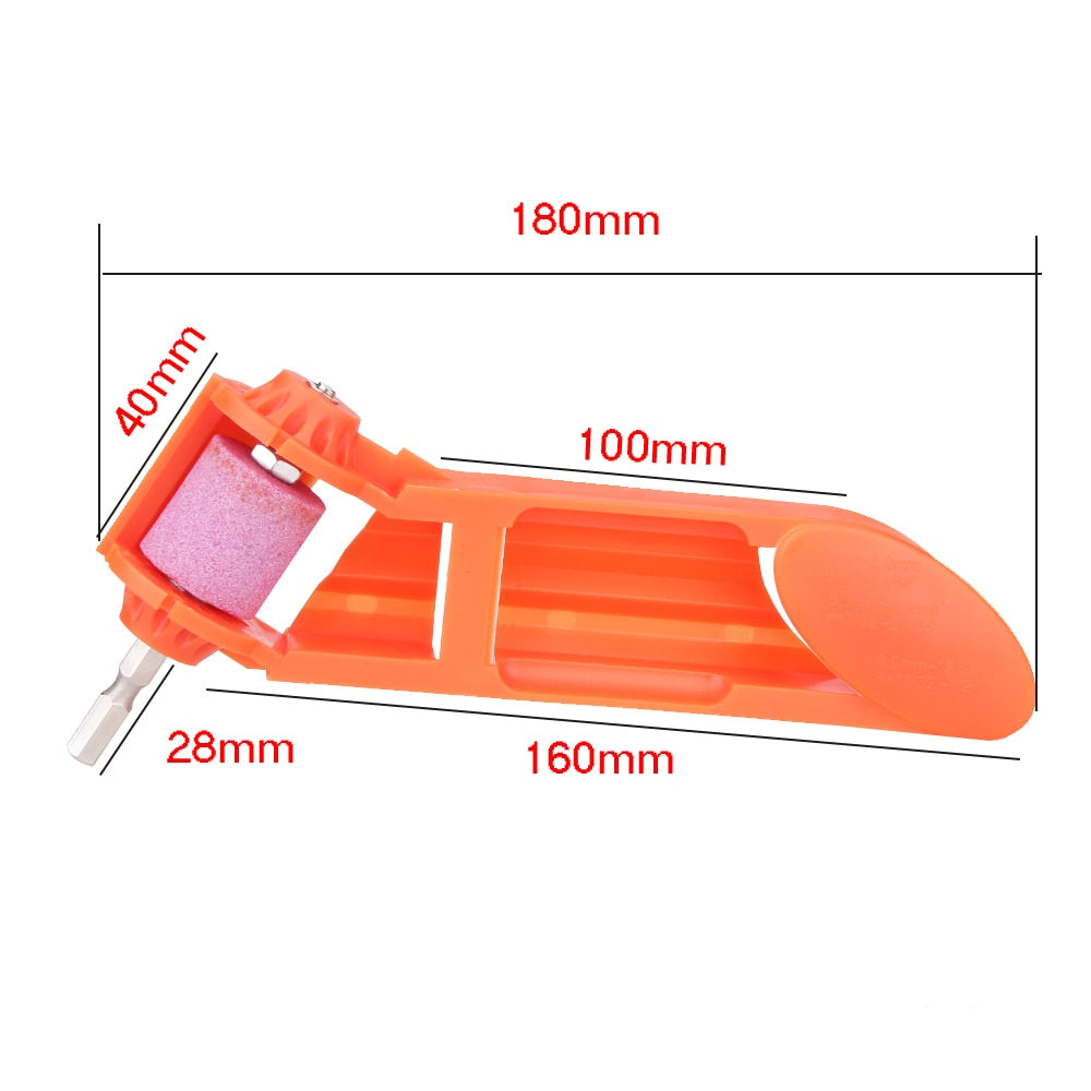 Enhanced Product Title: "Professional Drill Bit Sharpener - Precision Tool for Effortless Sharpening & Extended Bit Life" 

This title includes keywords that can help improve visibility in Google Shopping searches while clearly conveying the product's ben
