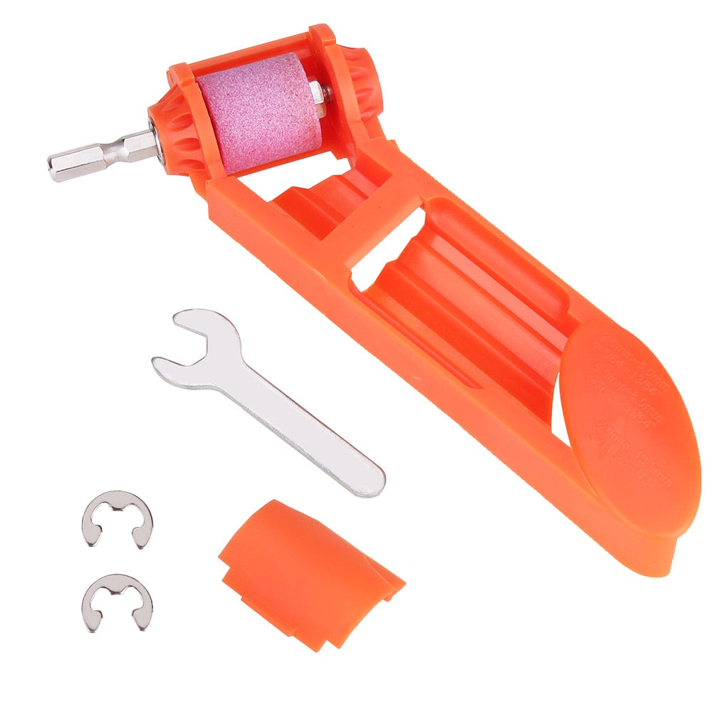 Enhanced Product Title: "Professional Drill Bit Sharpener - Precision Tool for Effortless Sharpening & Extended Bit Life" 

This title includes keywords that can help improve visibility in Google Shopping searches while clearly conveying the product's ben