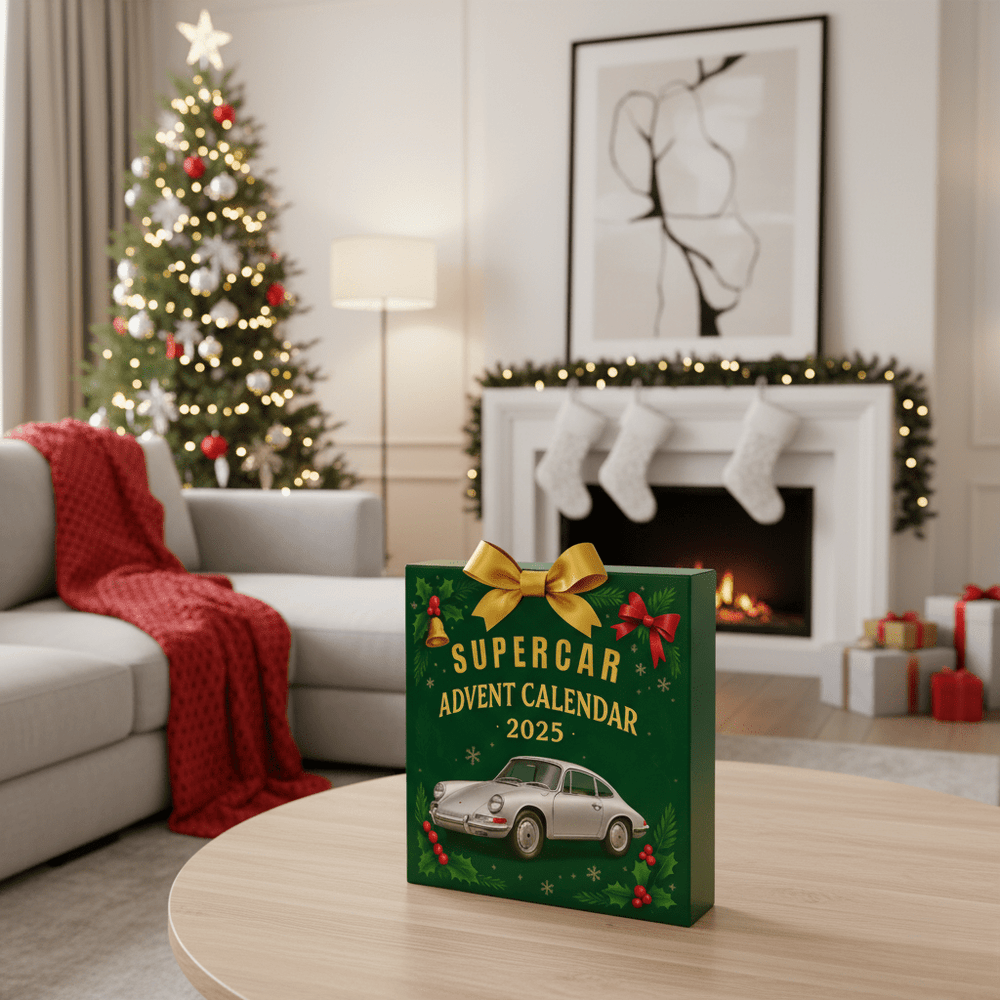 DRIVEVENTURE Limited Edition Supercar Advent Calendar - 24 Precision Miniature Models for Car Enthusiasts