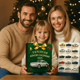 DRIVEVENTURE Limited Edition Supercar Advent Calendar - 24 Precision Miniature Models for Car Enthusiasts