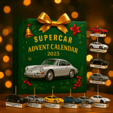 DRIVEVENTURE Limited Edition Supercar Advent Calendar - 24 Precision Miniature Models for Car Enthusiasts