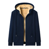 Plus-Size Cozy Lambskin Hooded Jacket for Winter - Warm & Stylish Outerwear