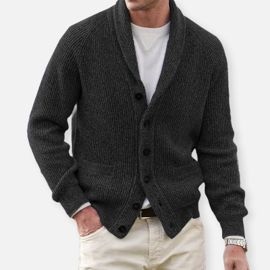 Emanuele Valente Men's Knit Cardigan - Stylish & Comfortable Strickjacke for Everyday Wear