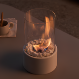 Lumora oil lamp - White