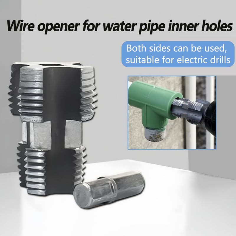 Optimized Product Title: "3-in-1 Gewindeschneider für Wasserrohre – Präzise Rohrgewinde-Schneider für verschiedene Rohrgrößen" 

This title includes relevant keywords while emphasizing the product's versatility and precision, making it more appealing for