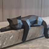 Enhanced Product Title: "Moderne Katzenfigur – Stilvolle Katzenstatue für Zuhause | Dekorative Tierfigur aus hochwertigem Material" 

This title includes relevant keywords and phrases that can improve visibility in Google Shopping searches while clearly d