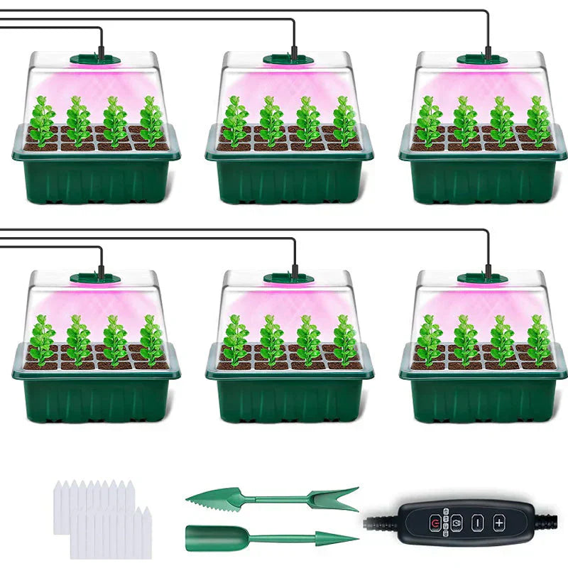 Optimized Product Title: "Vollspektrum LED-Anzuchtstation für Pflanzen - Effiziente Wachstumslampe für Indoor-Gartenbau" 

This title includes relevant keywords while providing more detail about the product's purpose and benefits, which can help improve v