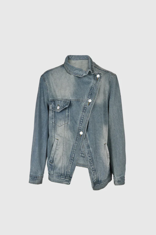 Enhanced Product Title: Bella™ Artistic Denim Jacket - Unique Designer Style for Creative Fashion Lovers

This title includes relevant keywords while maintaining clarity and appeal for potential buyers.