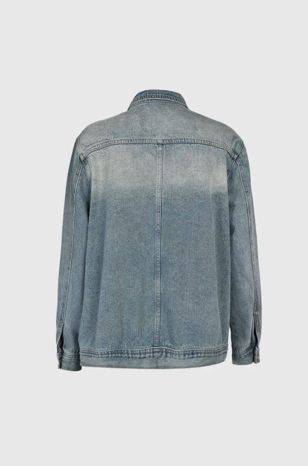 Enhanced Product Title: Bella™ Artistic Denim Jacket - Unique Designer Style for Creative Fashion Lovers

This title includes relevant keywords while maintaining clarity and appeal for potential buyers.