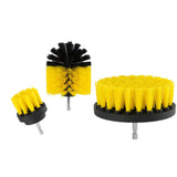 Drill Brush Cleaning Set – Fits Standard Chucks, Scratch-Free Polypropylene Bristles