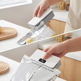 Electric Bag Sealer – Rechargeable, LCD Battery Display & USB Charging