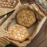 Hand-Carved Wooden Cookie Mold – Non-Stick, 20 Designs & 6–14cm