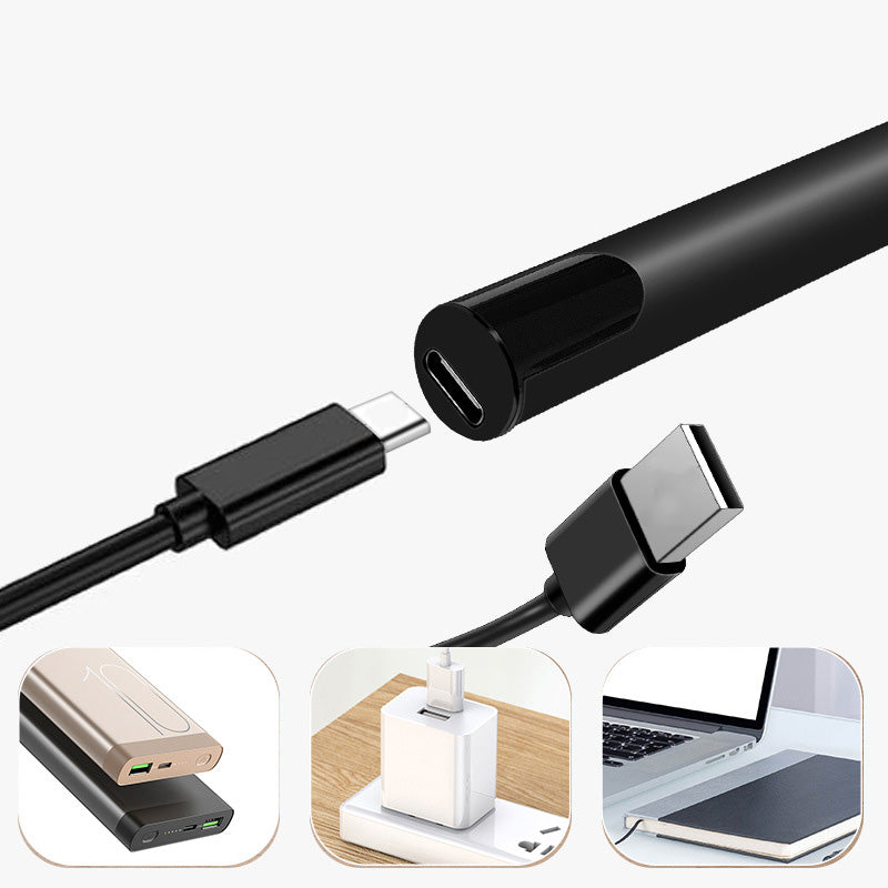 USB Digital Soldering Iron with LCD Display - Adjustable Temperature & Fast Heating
