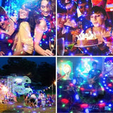 LED Party Light Bulb – E27, Multicolor Effects & Plug-and-Play
