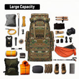 Large Capacity Hiking Backpack – Tactical Daypack for Outdoor Travel
