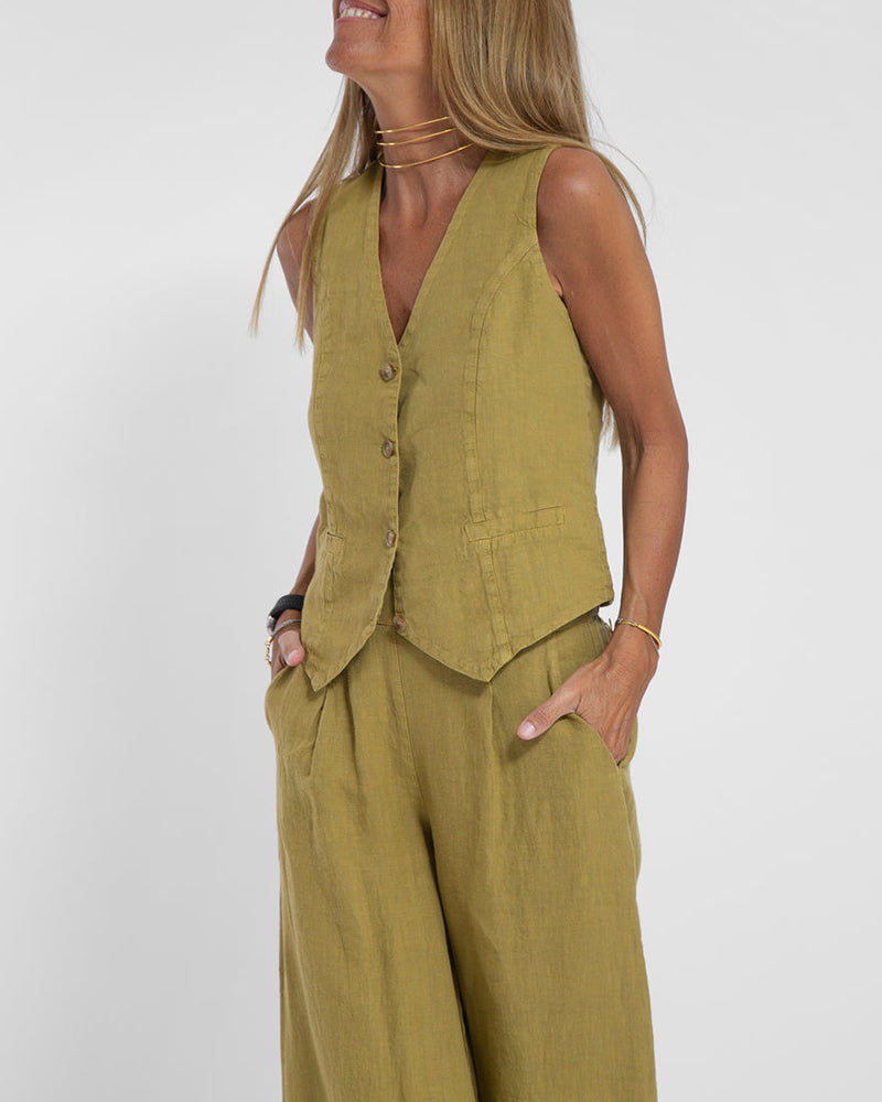 Alma linen 2-piece set